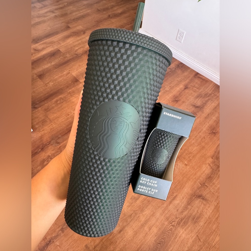Starbucks Tumbler and Keychain